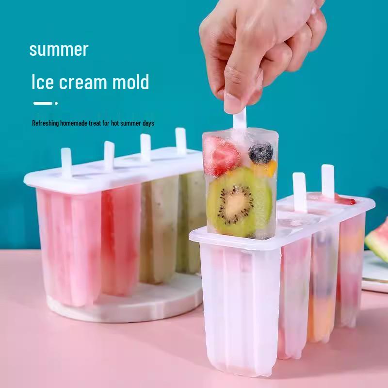 Homemade Popsicle Mold - Ice Cream and Frozen Fruit Mold for Kids