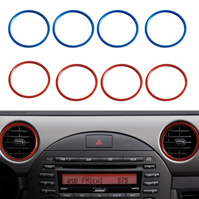 Auto Armaturenbrett Klimaanlage AC Vent Outlet Ring Trim für Mazda MX-5 MX5 RF ND 2009-2015 Auto