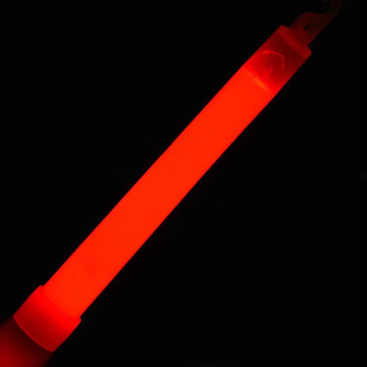 Hardcover 6-inch Large Fluorescent Light-Up Emergency Glow Stick