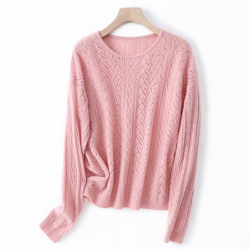 2026 New Elegant Loose Knit Women's Sweater – 100% Pure Wool