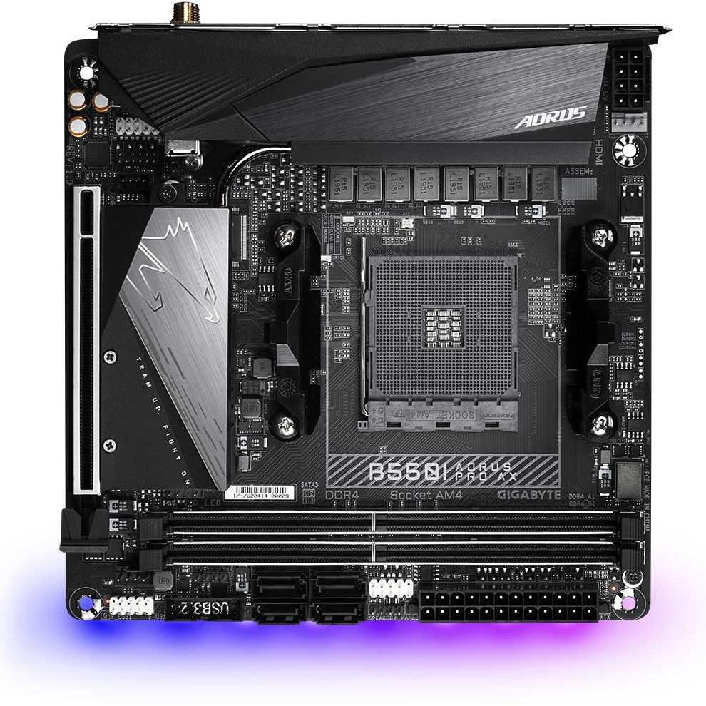 

Материнская плата Gigabyte B550i Aorus Pro Ax