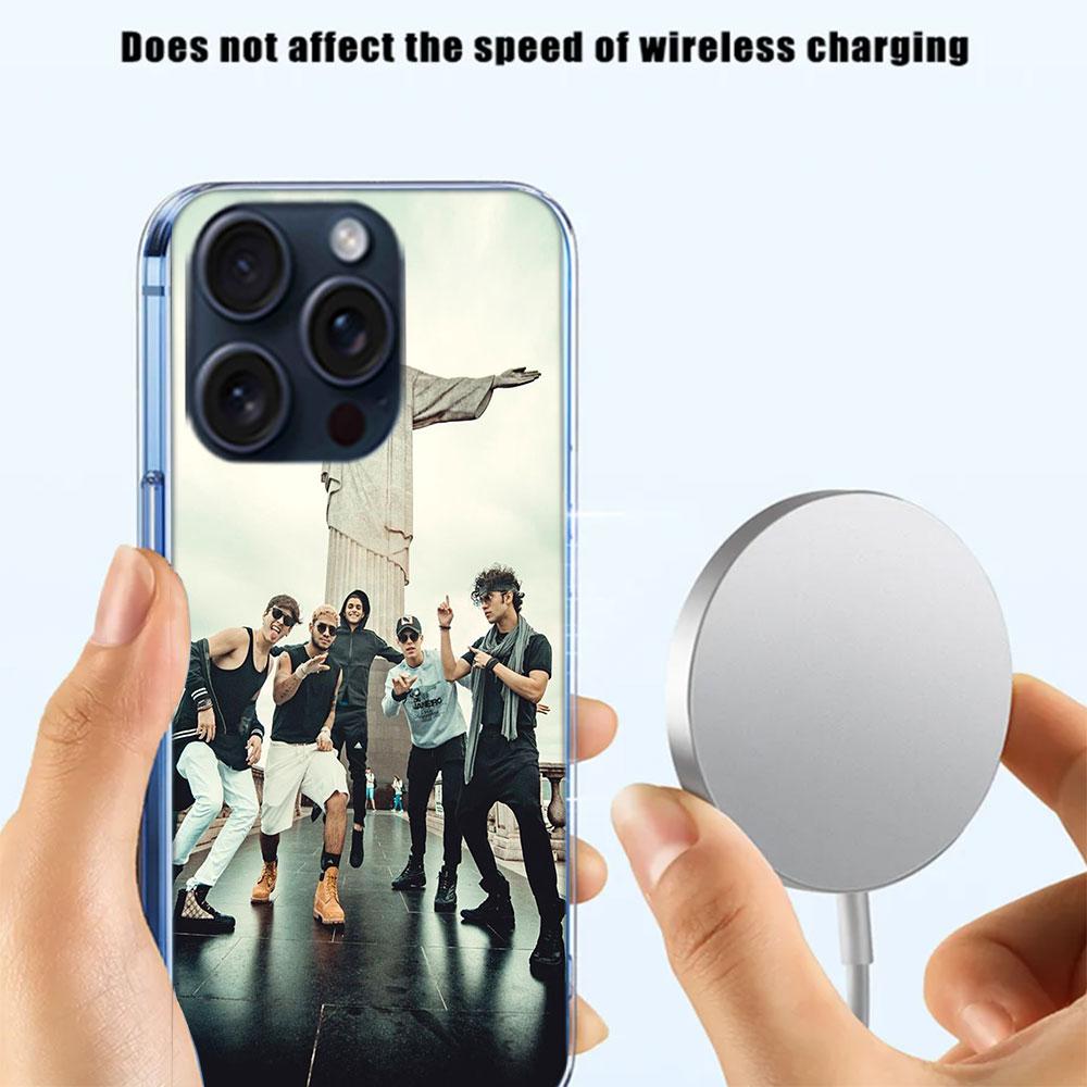 Cnco Boys Pop Clear Phone Case For Iphone 17 Air 16 Pro Max 15 Pro 14 Plus 17E 16E 11 13 12 Mini Cover Cases Fundas Cell TPU Cap