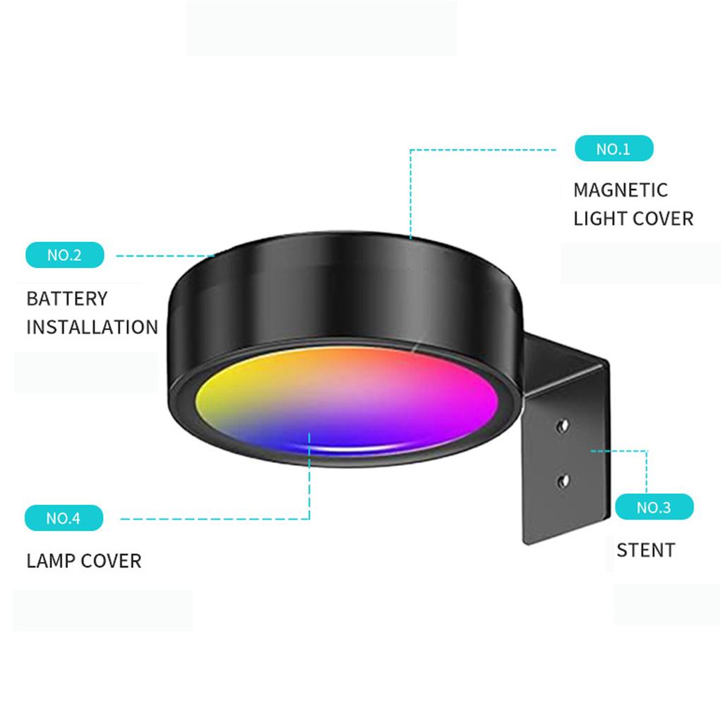 ABS Picture For Wall Controlled For Art Display Battery Light Picture For LED Art Display Lighting Magnetic Light