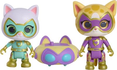 Just Play Disney Junior Super Kitties Set de Figuras Bitsy y Sparks Súper Cargados (A partir de 3 años) [Importación paralela]