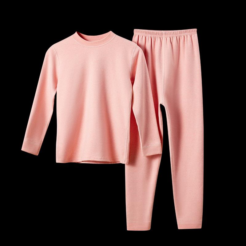 Langsha Kids Double-Sided Brushed Thermal Base Layer Set