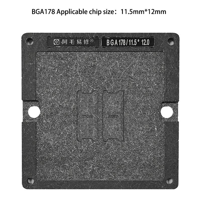 BGA Reballing Schablonen-Kit BGA78 BGA178 Für Macbook SSD Nand Flash IC Chip Lötball Zinn Pflanznetz Rework-Schablone