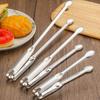 Stainless Steel Food Tongs for Buffet BBQ Long Handle Non-Slip Food Clips Rust-Proof Dishwasher Safe Kitchen Utensils for Seafood Bread Vegetables