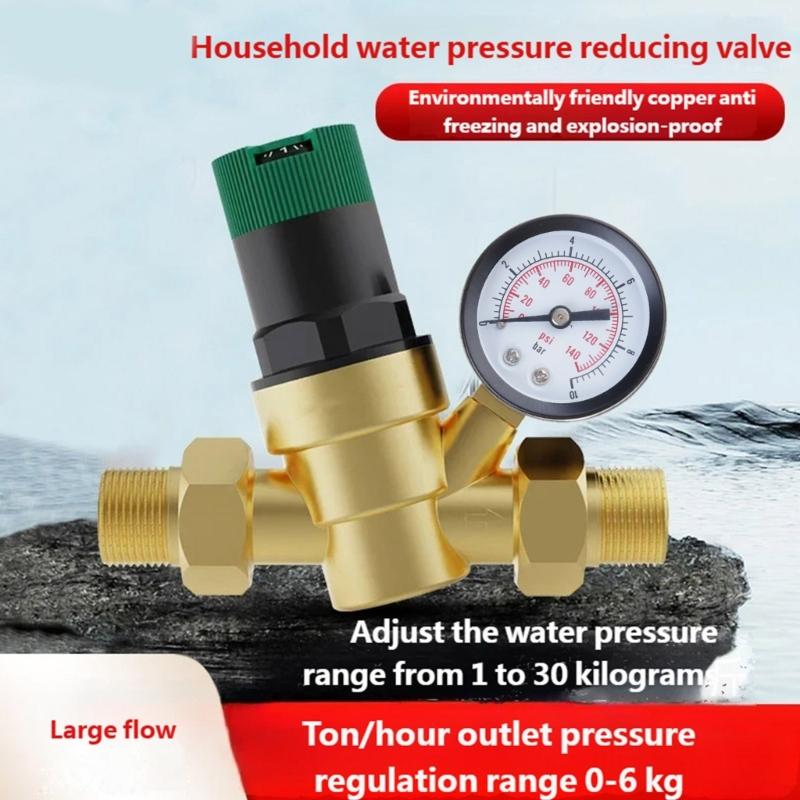 Umfassender DN15 Wasserdruckregler & Sicherheitsventile Merkmale Stabile Durchflussregelung Geeignet für Haushaltsanlagen