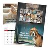 Desk Dogs 2026 Calendar Funny Dogs Illustrations Wall Calendar Jan.2026-Dec.2026 12 Monthly Planner for Home Office