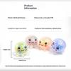 Octopus Squeeze Toy Luminous Soft Squeeze Stress Relief Fidget Toy Cute Cartoon Bead Filled For Kids Adults Party Gift