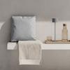 Serviette pour les mains - BLOMUS - 69124 - 100% coton bio GOTS - Gris foncé - 50 x 100 cm
