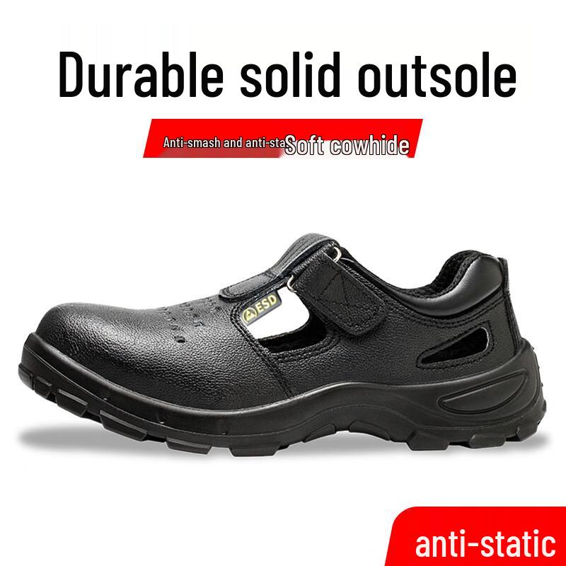 Old Housekeeper Men's Breathable Steel Toe Safety Shoes 6026