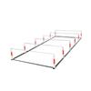 Outdoor 400-Meter Obstacle Training Equipment Set