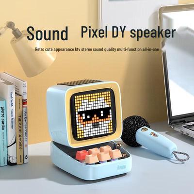 Divoom Ditoo Mic Portable Pixel Art Bluetooth Speaker CN Plug (adapter Included)