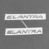 CMQW3 Suitable for Elantra rear car emblem Hyundai black ELANTRA trunk car emblem modification badge