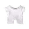 Niannyyhouse 20cm Doll Clothes, Cotton Doll Clothes, Strong Stretchy Base Coat, Stain-Resistant, Round Neck, Bodysuit, Dress-Up, for Plush Toys