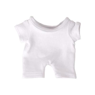 Niannyyhouse Roupas para Bonecas de 20cm, Roupas de Boneca de Algodão, Base Forte Elástica, Resistente a Manchas, Gola Redonda, Macacão, Fantasia, para Brinquedos de Pelúcia
