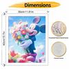 Disney Mickey Mouse Flower Paint By Number Kit Drawing Canvas DIY Picture Home Decor Wall Art Craft Hand Painted Gift For Adult