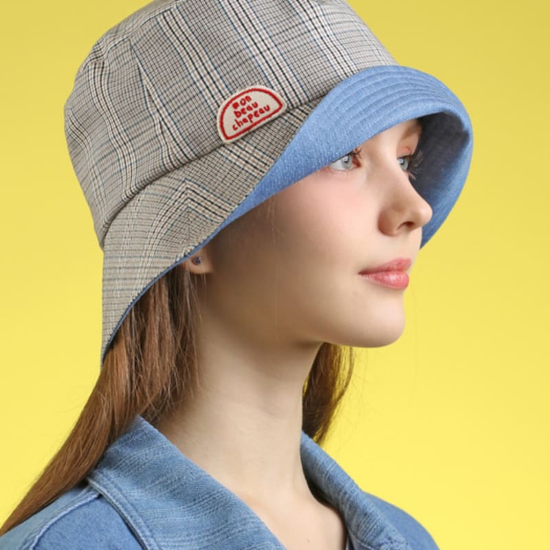 

моя красивая панама в клетку глен FREE (58)