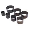 7 Pcs Round Leather Die Cutter Tool High Hardness Incisive High Carbon Steel Hole Puncher Set for