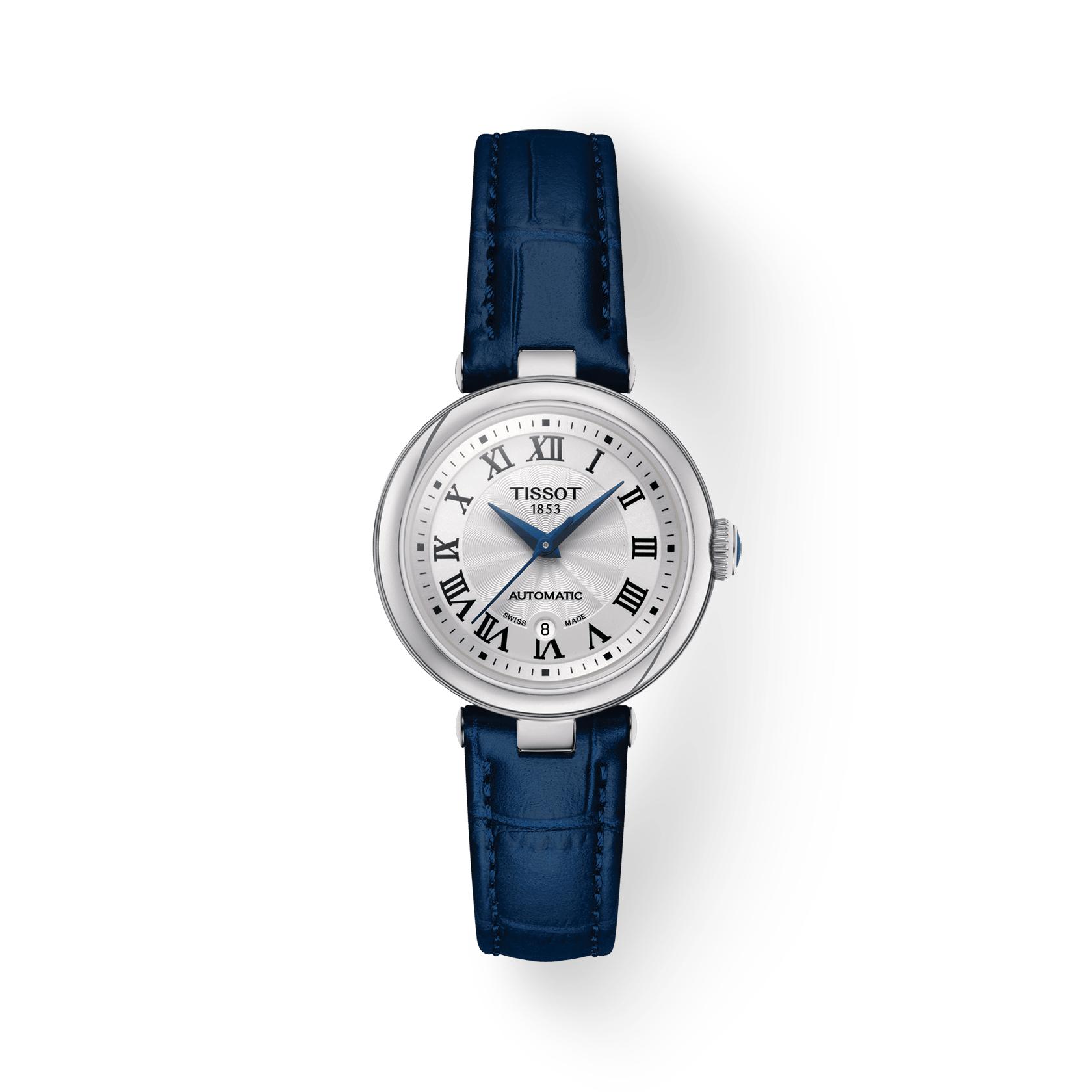 Tissot Leather Strap White Dial Men s Fashion Watch T126.207.16.013.00 белый