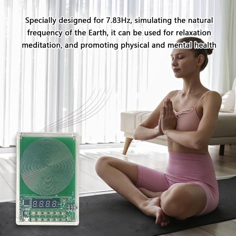 Schumann Waves Generator Resonances Generator 7.83Hz High Stability Frequency Adjustable from 0.1HZ~99999HZ Ranges