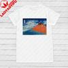 Ukiyoe Red Fuji Tshirt Japanese Woodblock Art Tees Unisex Clothing Vintage Tops Camisetas