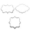 3Pcs DIY Mould Pastry Fondant Cookies Cutter Decorating Sugar Cake Mold