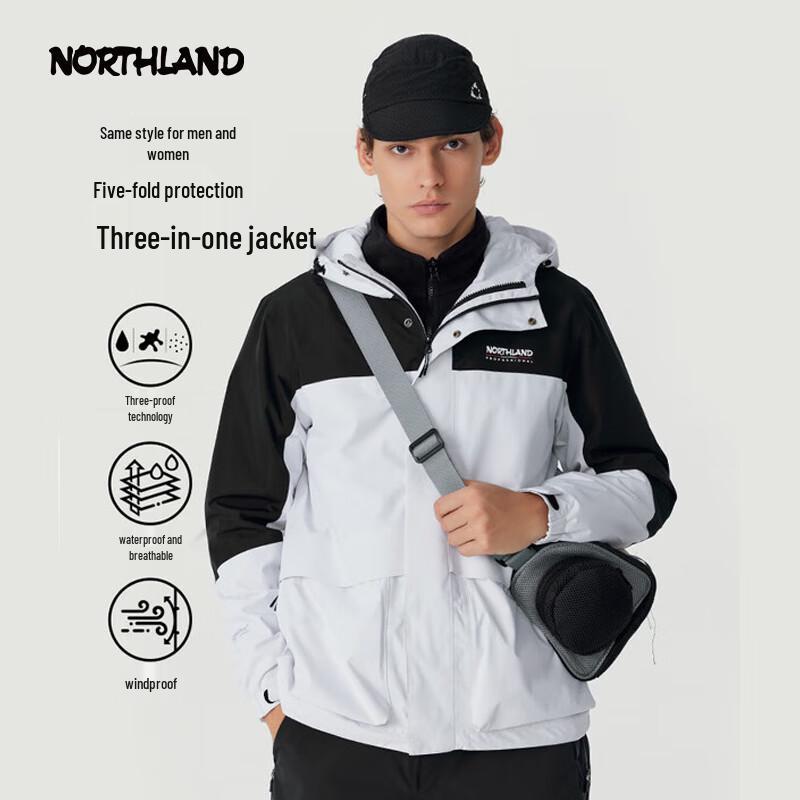 NORTHLAND Starlight Fleece Unisex Windbreaker Jacket NWJET0506E