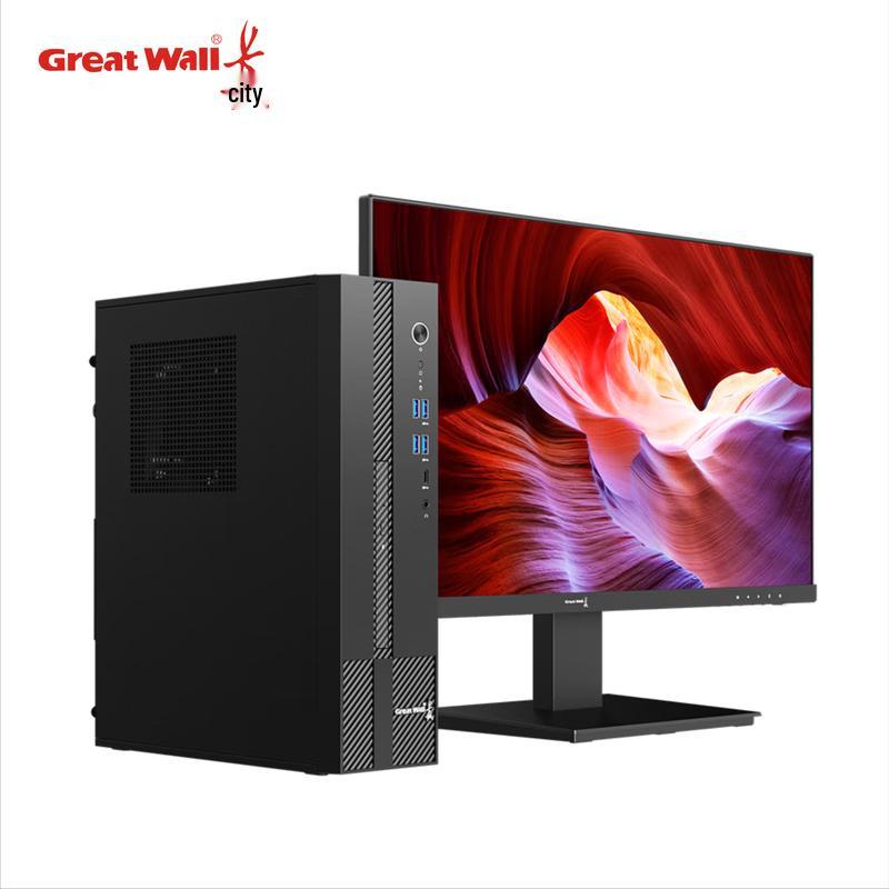 Great Wall Shiheng D80F3 Business Desktop PC with Monitor (CN Version)