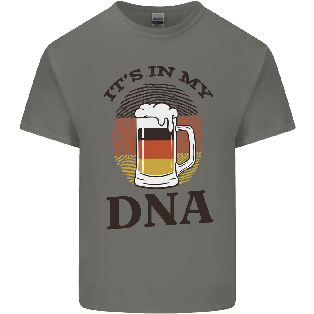GerUnisex Beer Its In My DNA Funny GerUnisexy Unisexs Light Cotton TShirt