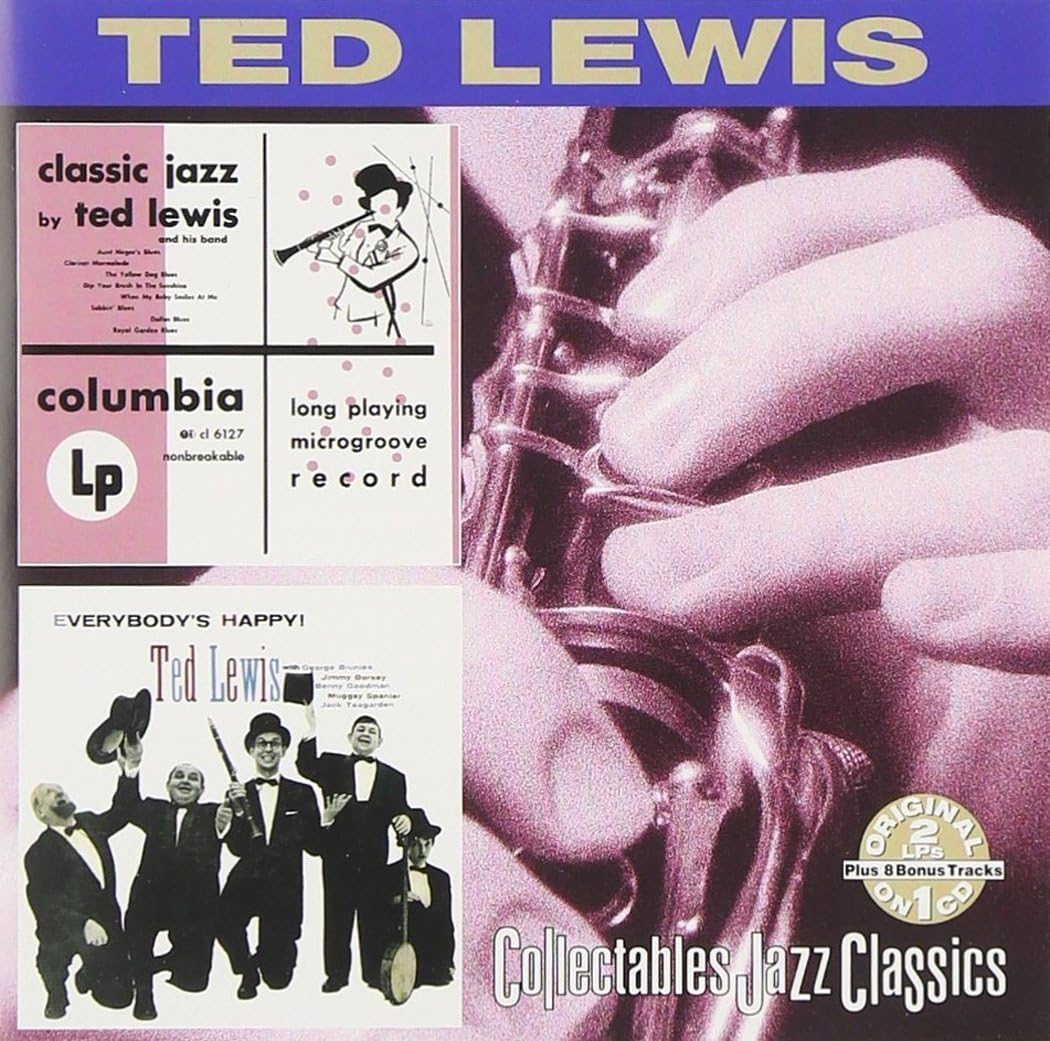 

CD TED LEWIS - Classic Jazz / Everybody s Happy COLCD7466 Non Japan Jazz Used