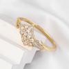 New Fashion Simple Flower Inlaid Bracelet Women's Daily Versatile Small Fresh Bracelet