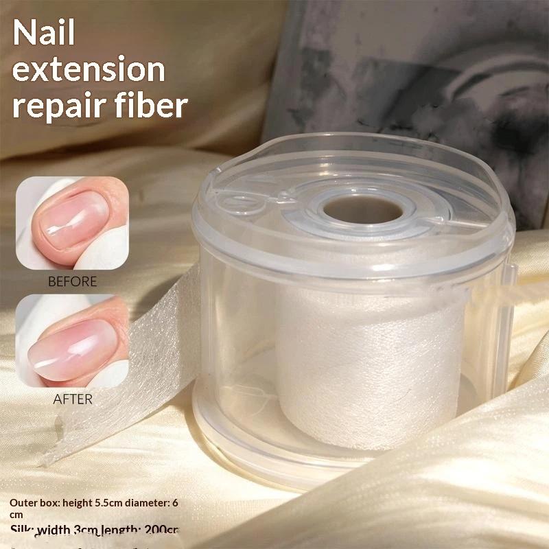 Nail Extension Repair Silk Cloth Tape Multi-Functional Pro Nail Tool for Professional Manicurist Home Salon Use