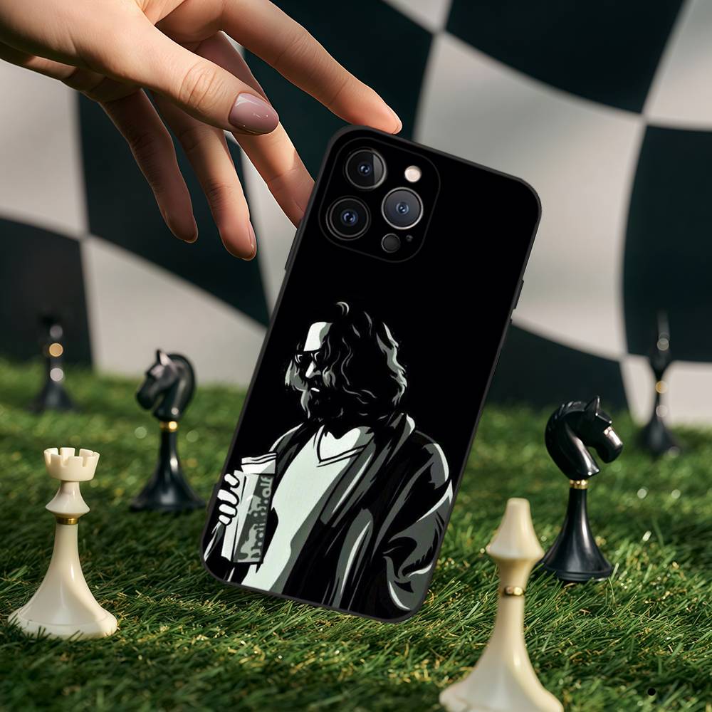 

The Big Lebowski Movie Phone Case For IPhone 17 Pro Max 16 15 14 13 12 11 Plus Mini Silicone Black TPU iPhone 11