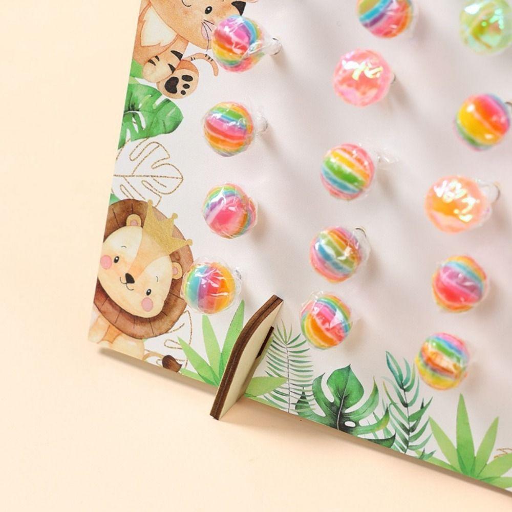 Wood Lollipop Stand Multicolor Lollipop Holder Charming Lolli Bar Rack  Party Supplies