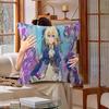 Anime Violet Evergarden Cushion Cover Inches Farmhouse Decor Home Throw Pillow Covers For Couch Decorations