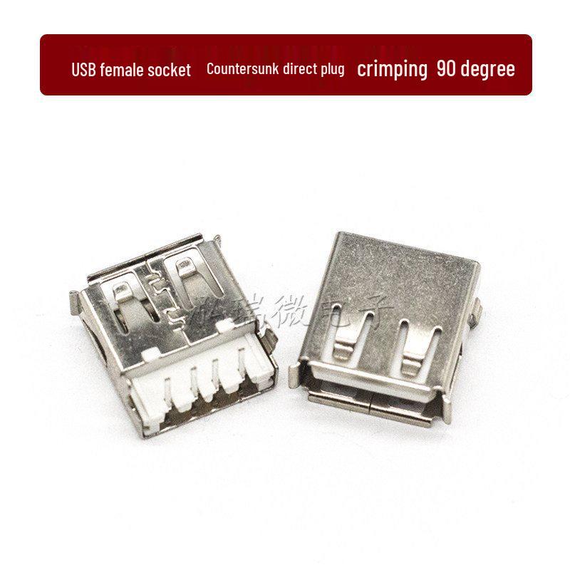 USB Female to Male Type-C Connector, Type-A/B SMD with Straight/Bent Pins