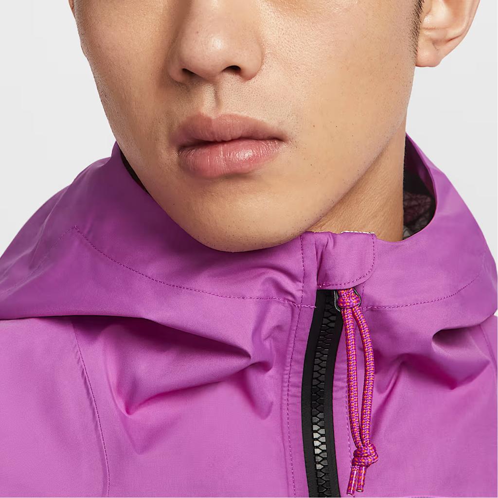 Nike ACG Phantazma Storm-FIT ADV 2.5L Hooded Zipper Hard Shell Hiking Waterproof Windproof Lightweight Rain Jacket Men Jackets IF1144-551