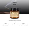 Amber Glass Aroma Candle - Smokeless Soy Wax with Essential Oil Fragrance, Handmade Creative Wedding Gift