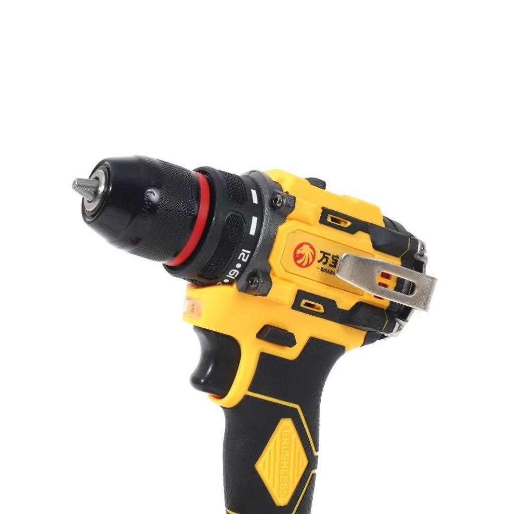 High-Power Cordless Rechargeable Impact Drill & Electric Screwdriver