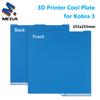 For Anycubic Kobra 3 Cool Plate Build Plate Double-Sided Plate Spring Steel Sheet 255x255mm Kobra 3 Heat Bed 3D Printer Part
