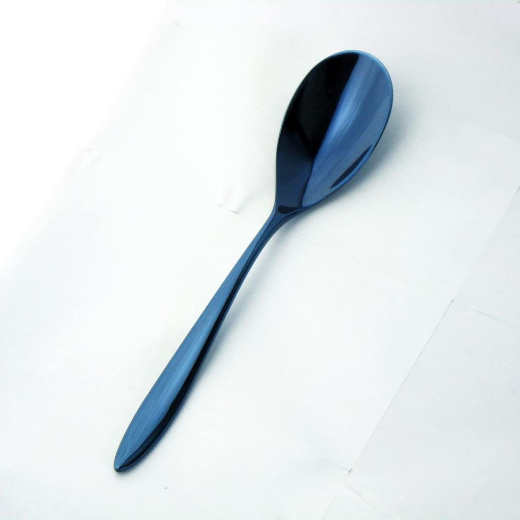 Dárková sada příborů Nagao IKI Blue Ink a 3 kusů z nerezové oceli v dřevěné krabičce, bílá, kusy, ocel 18-8, Japonsko