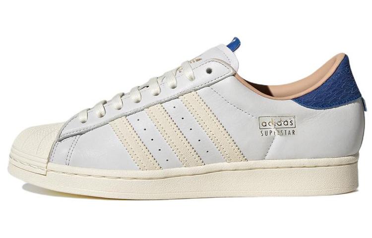 Adidas Originals Superstar  White Cream Blue  HQ6458 38