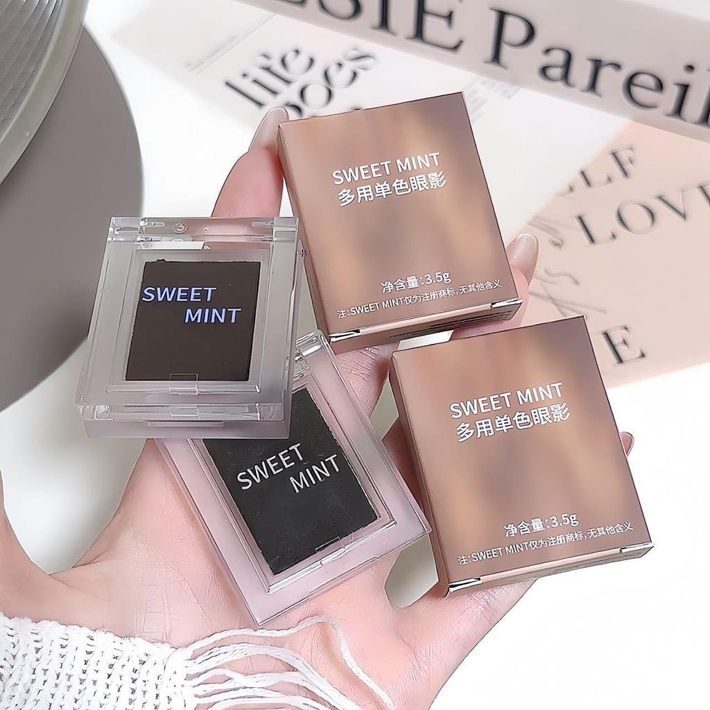 Sweet Mint Brown Matte Multi-Purpose Eye Cream - Natural and Smooth for Eyeshadow, Under-eye, Eyelid, Lower Lash Line, Eyebrow, and Eyeliner.