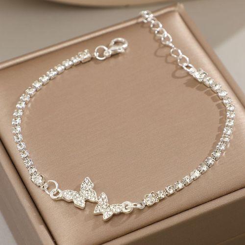 925  Silver Stars Bead Bracelets Women Korean Versatile Adjustable Charm Bracelets Girls Sweet Beautiful Jewelry Gifts