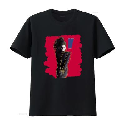 Janet Jackson Control Album Signed Black S 234xl T Shirt Se368 Vintage Washed Graphic Versatile Soft Stretched Comfortable