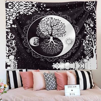 Living Room Bedroom Decor Wall Hanging Tapestry Home Decor Mushroom Tapestry Wall Covering Print Background Fabric Tapiz
