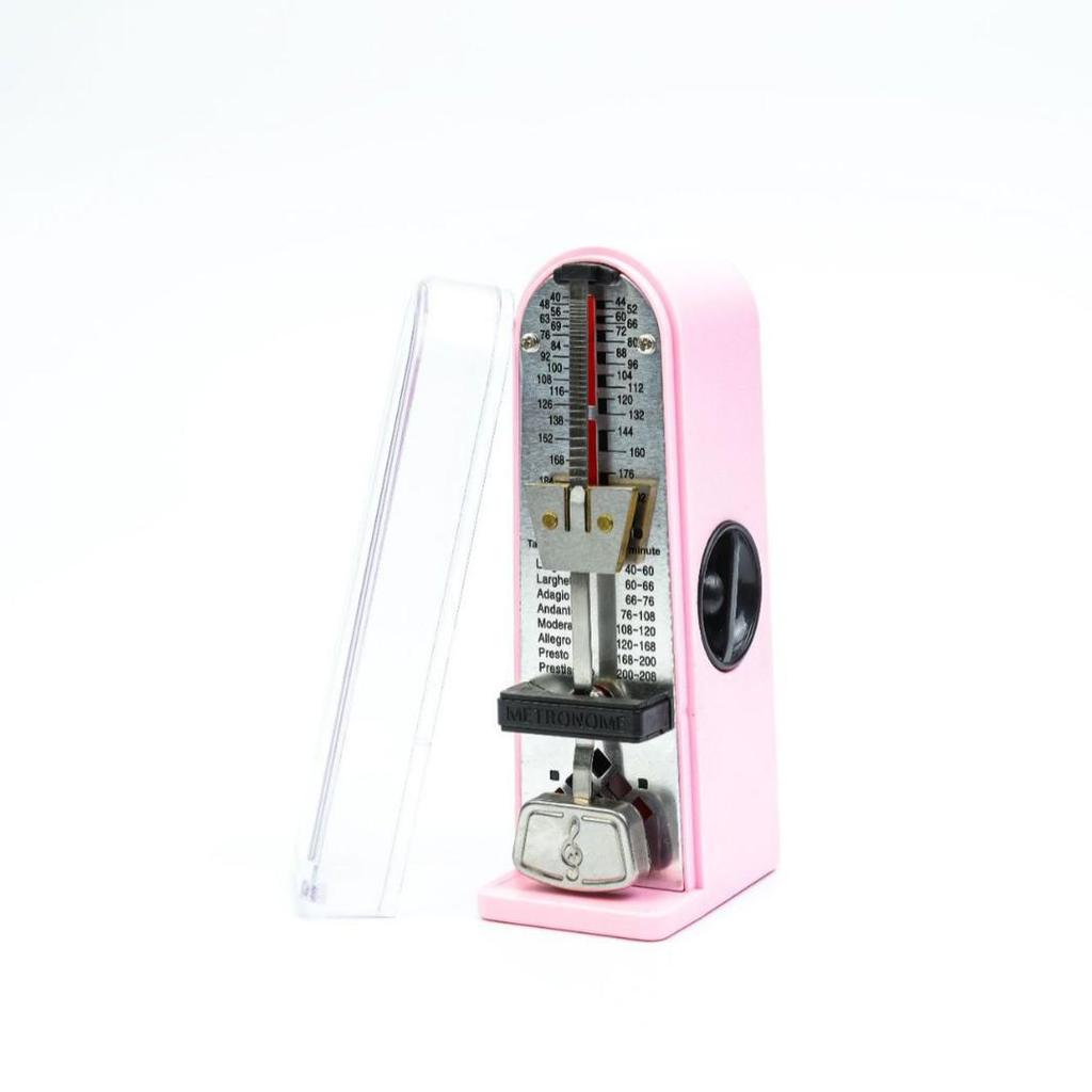 Mini Metrónomo Mecánico Portátil Universal para Ritmo de Examen - Ideal para Piano, Guitarra y Violín