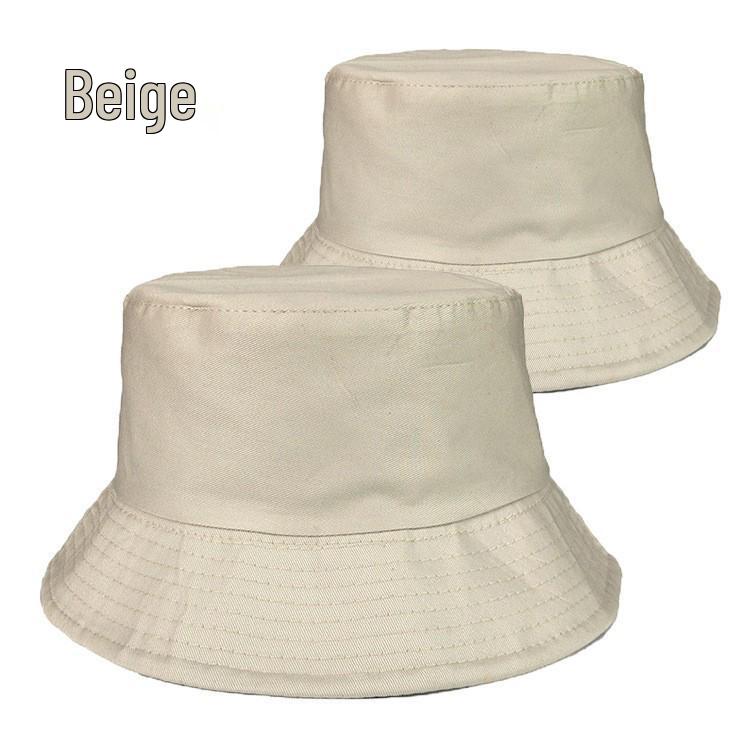 Custom Embroidered Cotton Bucket Hat: Double-Sided, Unisex Sun Protection for Mountaineering.